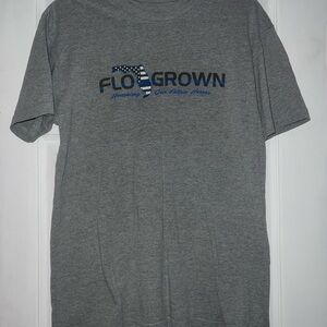 Flogrown Gray Men's Short Sleeve Tee